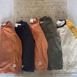 Zara long sleeve shirt lot!